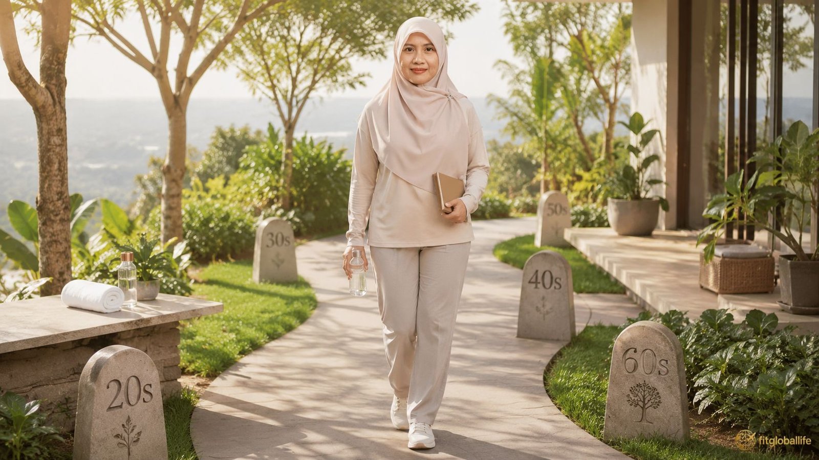 Health habits that age well shown through movement, sleep, nutrition, hydration, and social wellbeing