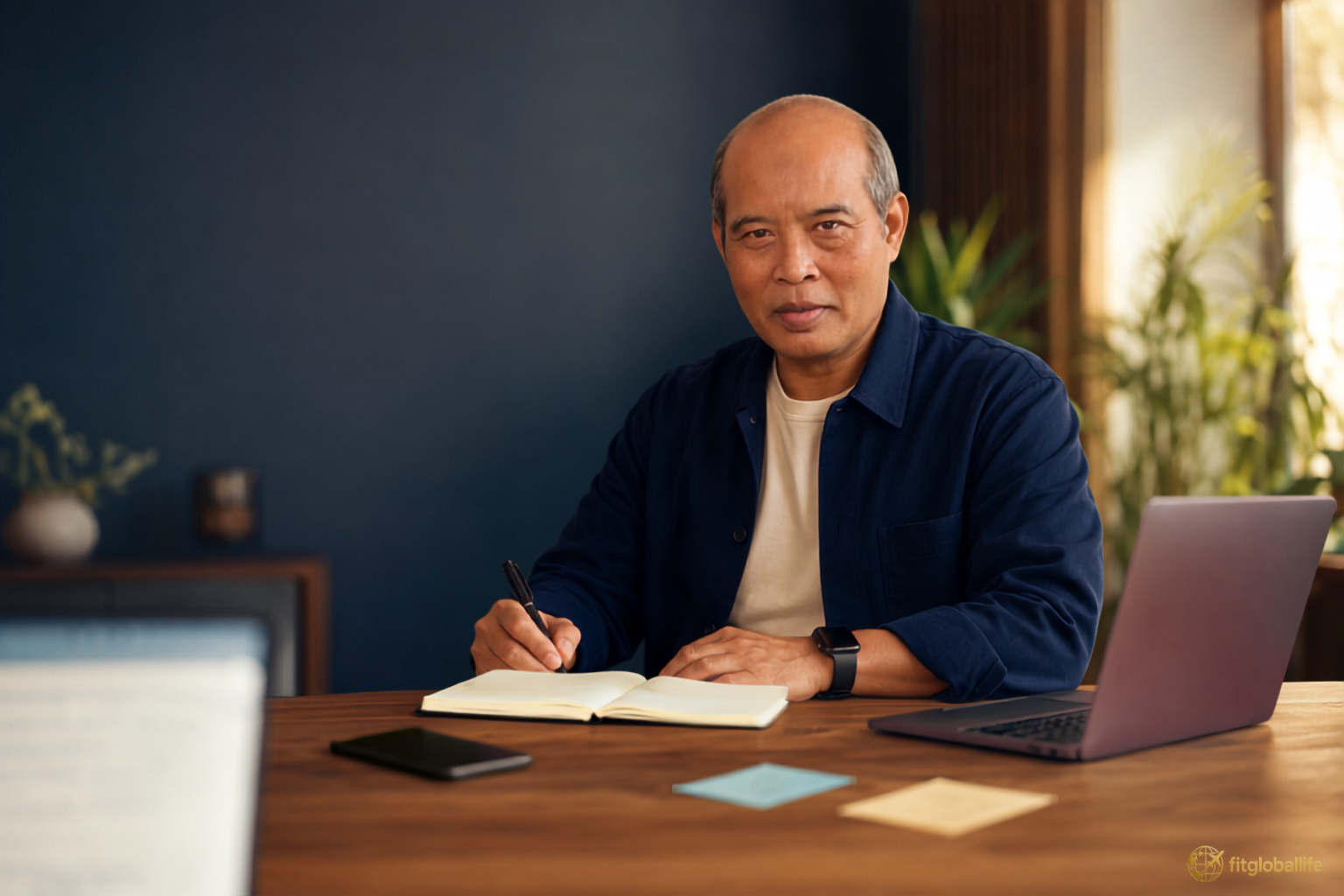 Home focus rituals for people who feel scattered in a calm modern workspace